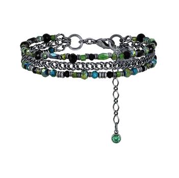 Black/green - Soft Temptations - Konplott bracelet