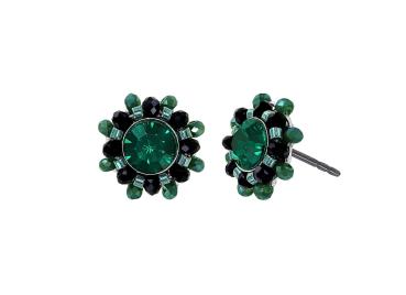 Black/grün - Soft Temptations - Konplott earrings