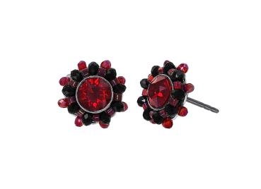 Black/red - Soft Temptations - Konplott earrings