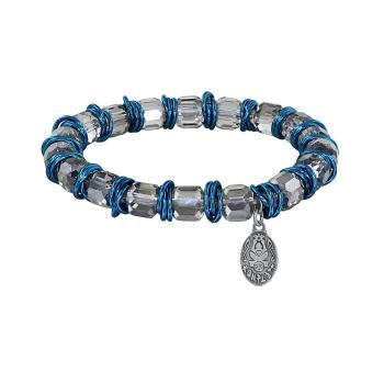 Blue/grey - Festival -  Konplott bracelet