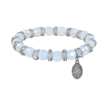 Weiß - Festival - Armband von Konplott