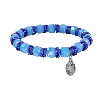 Blau - Festival - Armband von Konplott
