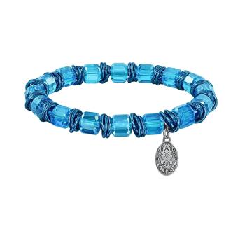 Hellblau - Festival - Armband von Konplott