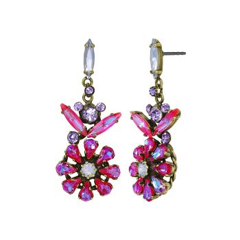 Pink - Twisted Blossom - Ohrringe von Konplott