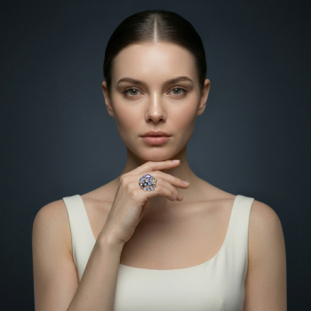 Preview: Pastel Multi - Mess to Impress - Ring von Konplott
