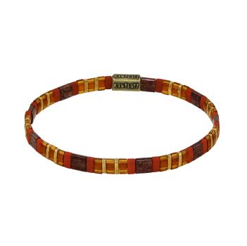 Braun/orange - Tilala - Armband Konplott