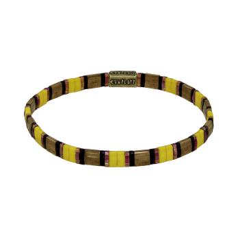 Braun/gelb - Tilala - Armband Konplott