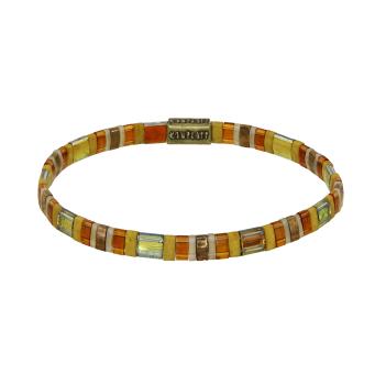 Braun/gelb - Tilala - Armband Konplott