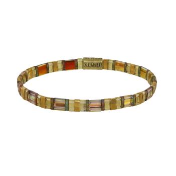 Braun/gelb - Tilala - Armband Konplott
