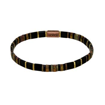 Schwarz/braun - Tilala - Armband Konplott