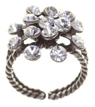 White Crystal - Magic Fireball - Konplott ring