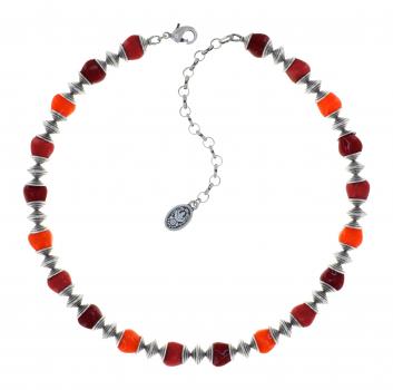 Candycal - necklace red/orange - Konplott