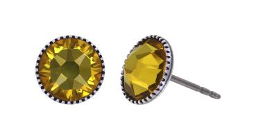 Sunflower - Black Jack Ohrstecker