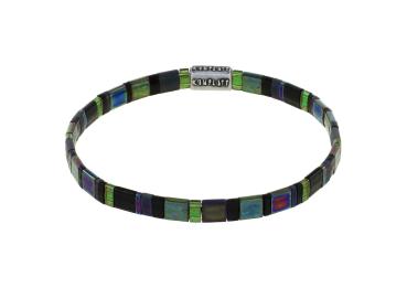 Tilala schwarz/lila - Armband Konplott