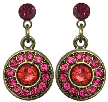 Pink - Spell on you earrings (dangling)
