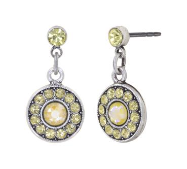 Yellow - Spell on you earrings (dangling) - Konplott