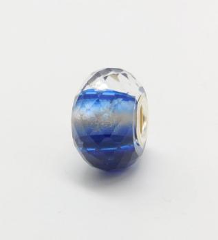 Blue/crystal glitter glass  - EdelELB