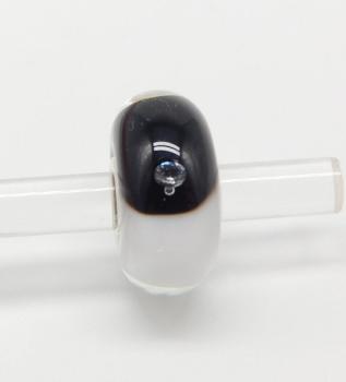 Ying Yang mit Glitzerstein