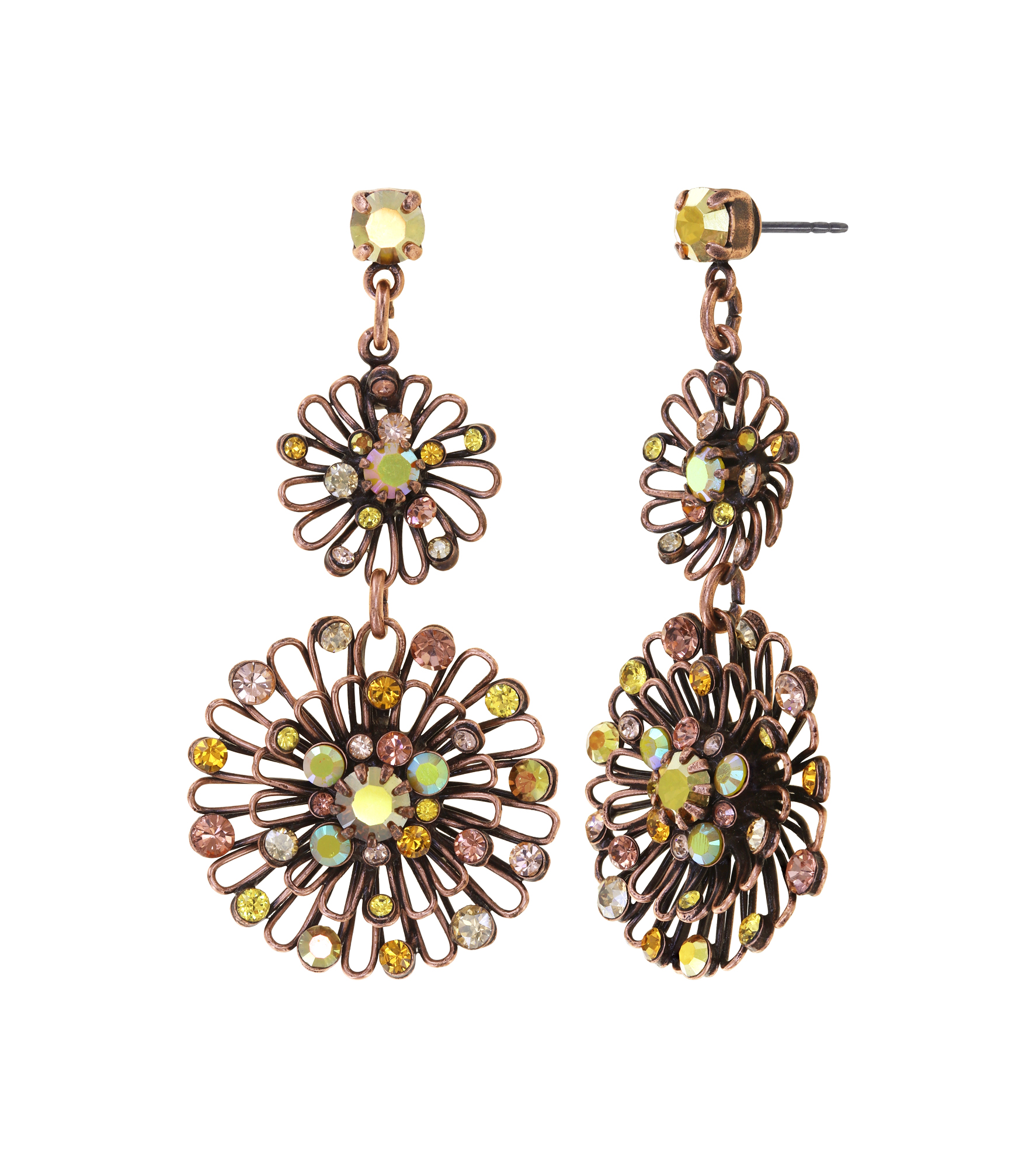 Every Little Bead - Gelb - Distel - Ohrringe von Konplott M 