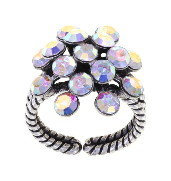 Weiß/ hell rose  - Magic Fireball - Ring von Konplott