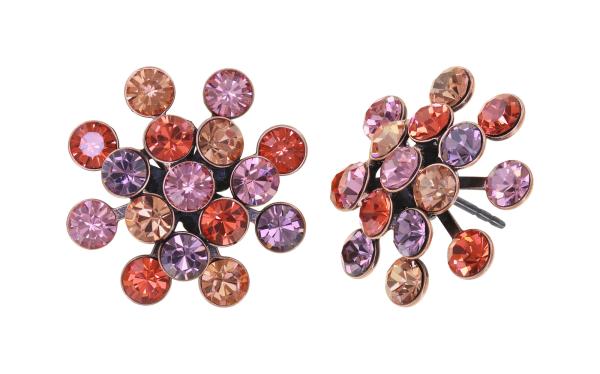 Beige/pink - Magic Fireball - Konplott earrings - Kopie