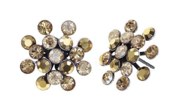 Brown - Magic Fireball - Konplott earrings