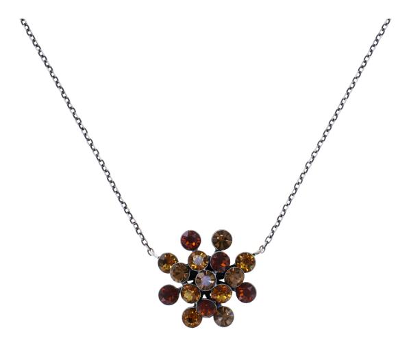 Dark Brown - Magic Fireball necklace Konplott