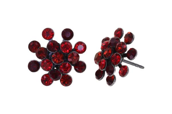 Coralline/red - Magic Fireball MINI - Konplott earrings