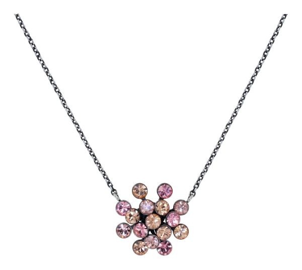 Beige/pink  - Magic Fireball Necklace Konplott