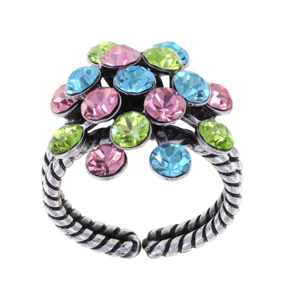 Pastel Multi - Magic Fireball ring Konplott