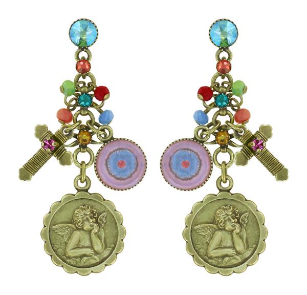Multi - Love Hope and Destiny - Konplott earrings
