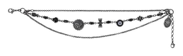 Schwarz - Love Hope and Destiny - Konplott anklet