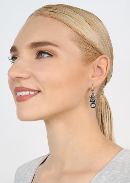 Black - Love Hope and Destiny - Konplott earrings