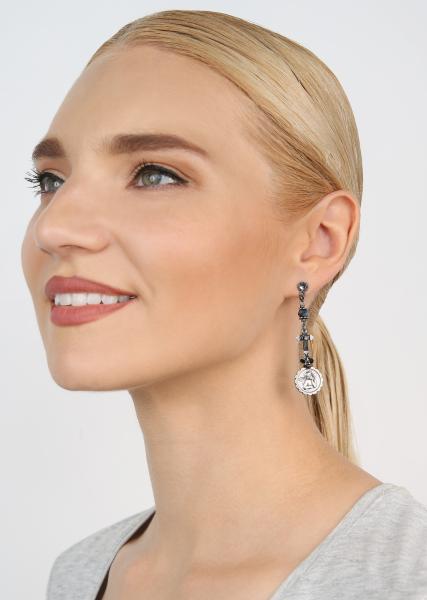Black - Love Hope and Destiny - Konplott earrings