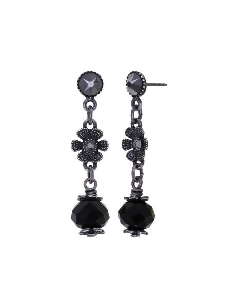 Black - Love Hope and Destiny - Konplott earrings