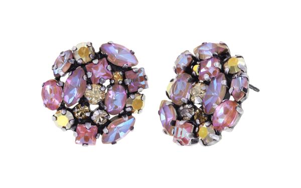 Brown - Ballroom - Konplott earrings S