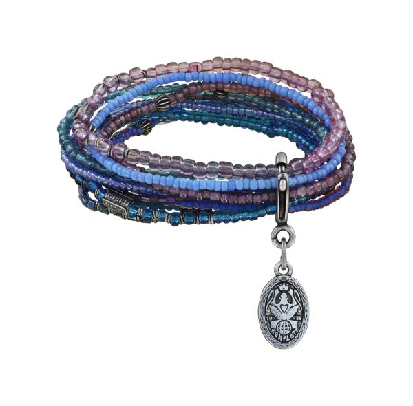 Blau - Petit Glamour d'Afrique Armband von Konplott