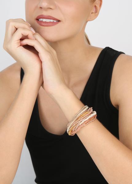 Weiß - Petit Glamour d'Afrique Armband von Konplott