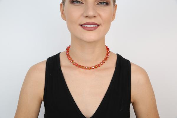Multi - Bead Snake Jelly - Konplott necklace