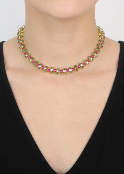 Multi - Bead Snake Jelly - Konplott necklace