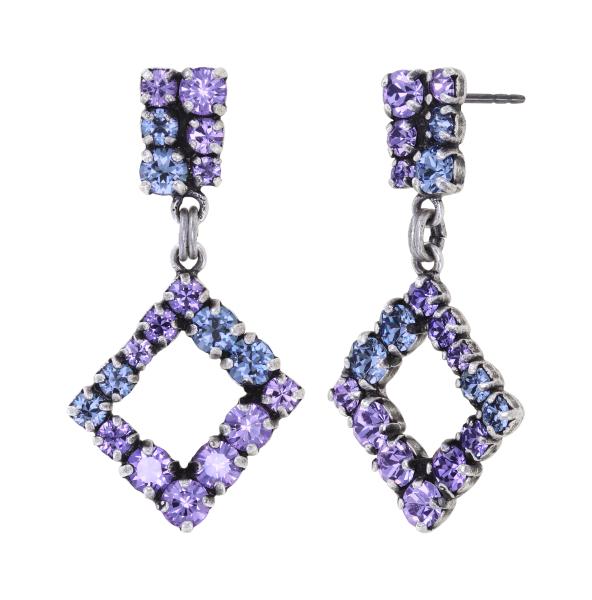 Purple - Mytrix - Konplott earrings