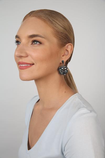 Black - Ballroom - Konplott earrings