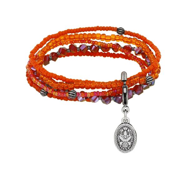 Red - Petit Glamour d'Afrique - Bracelet Konplott