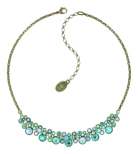 Green - Water Cascade necklace - Konplott