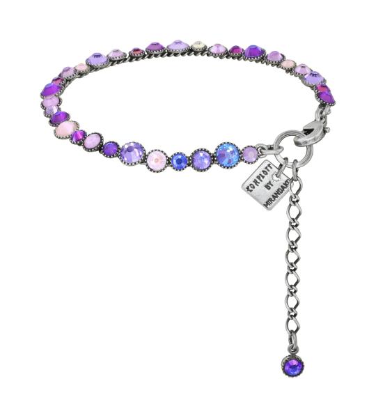 Purple - Water Cascade bracelet - Konplott