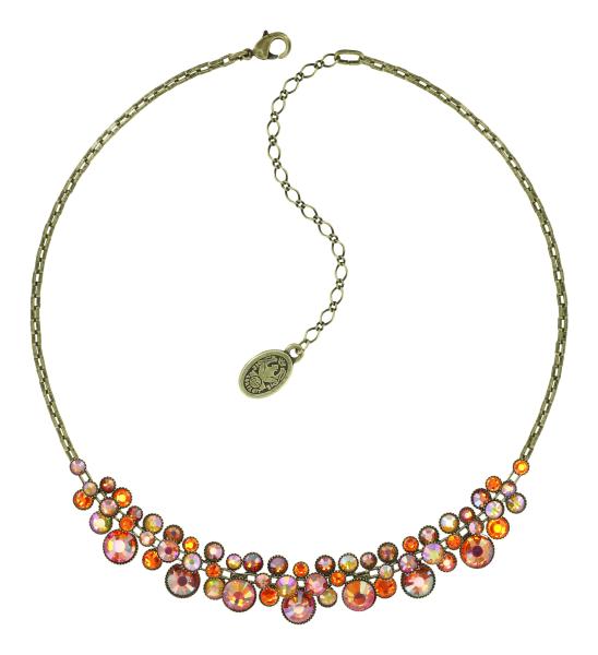 Orange - Water Cascade necklace - Konplott