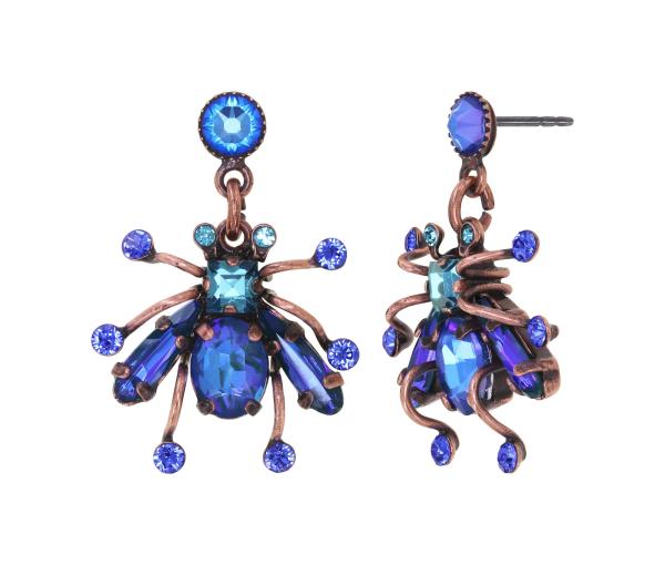 Blau - Clubbing Bugs - Ohrringe von Konplott