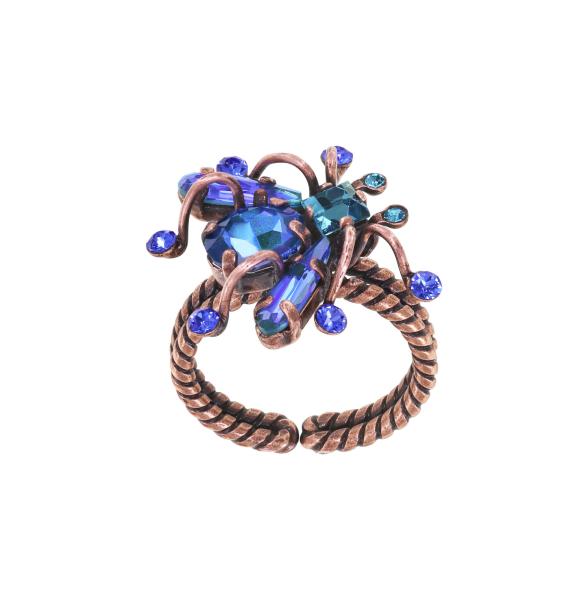 Blau - Clubbing Bugs - Ring von Konplott