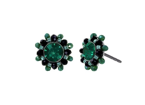 Black/grün - Soft Temptations - Konplott earrings