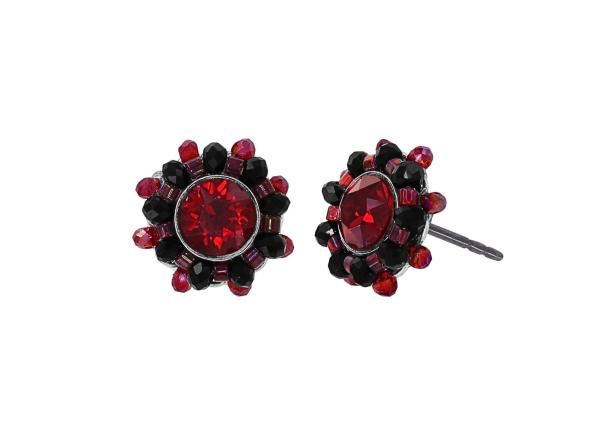 Black/red - Soft Temptations - Konplott earrings